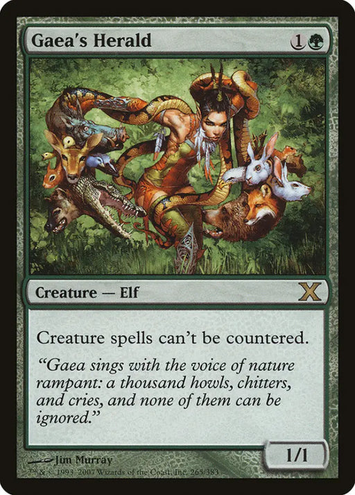 Gaea’s Herald [Tenth Edition] - MTG Single