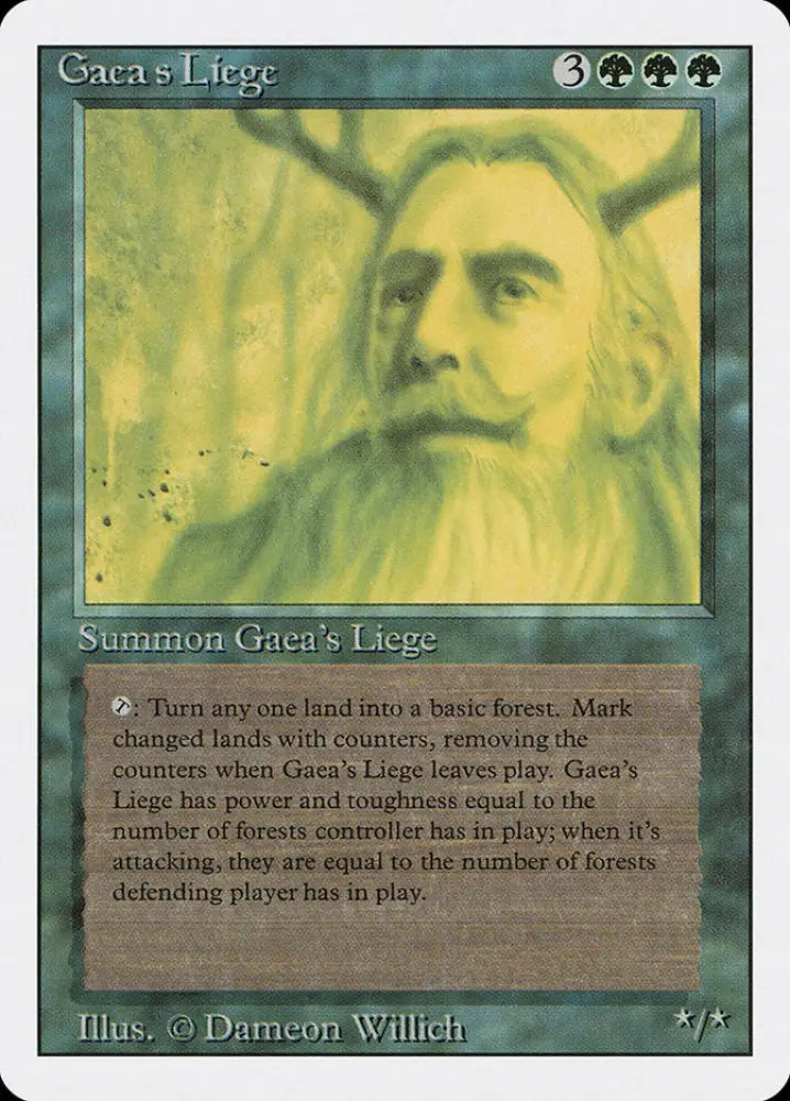 Gaea’s Liege [Revised Edition] - MTG Single