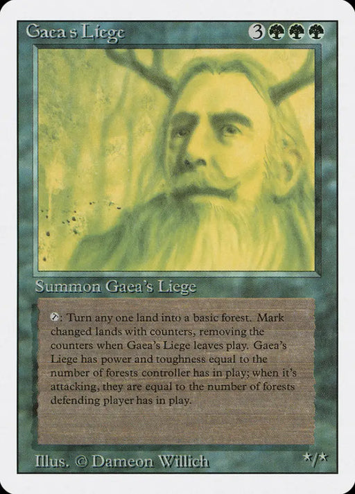 Gaea’s Liege [Revised Edition] - MTG Single