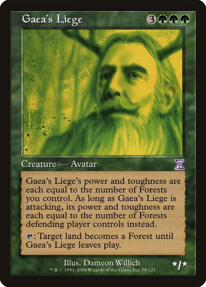 Gaea’s Liege [Time Spiral Timeshifted] - MTG Single
