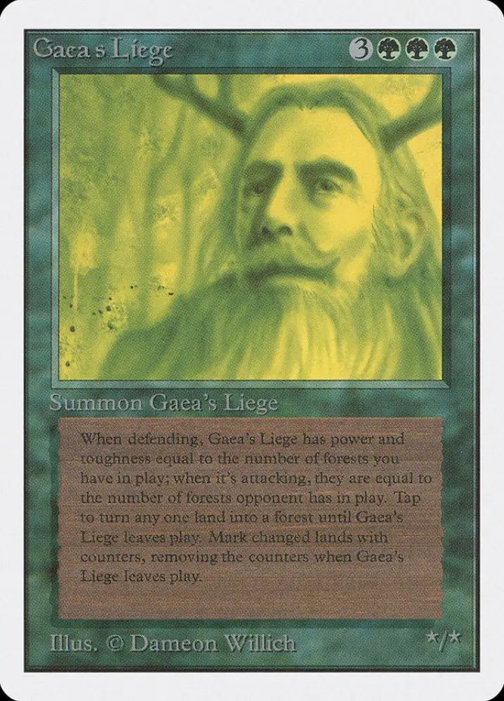 Gaea’s Liege [Unlimited Edition] - MTG Single