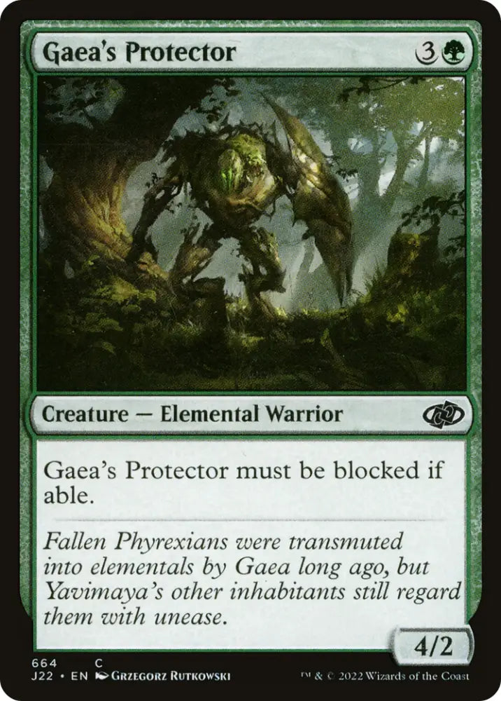 Gaea’s Protector [Jumpstart 2022] - MTG Single