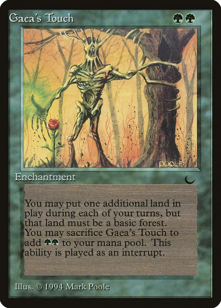 Gaea’s Touch (Misprinted) [The Dark] - MTG Single
