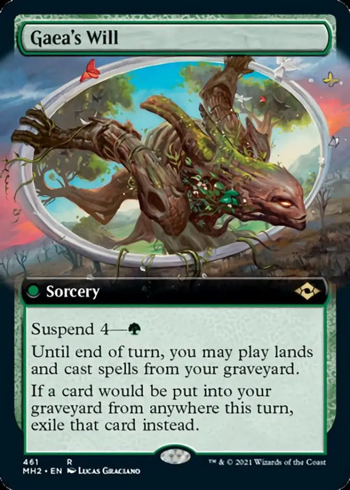 Gaea’s Will (Extended Art) [Modern Horizons 2] - MTG Single