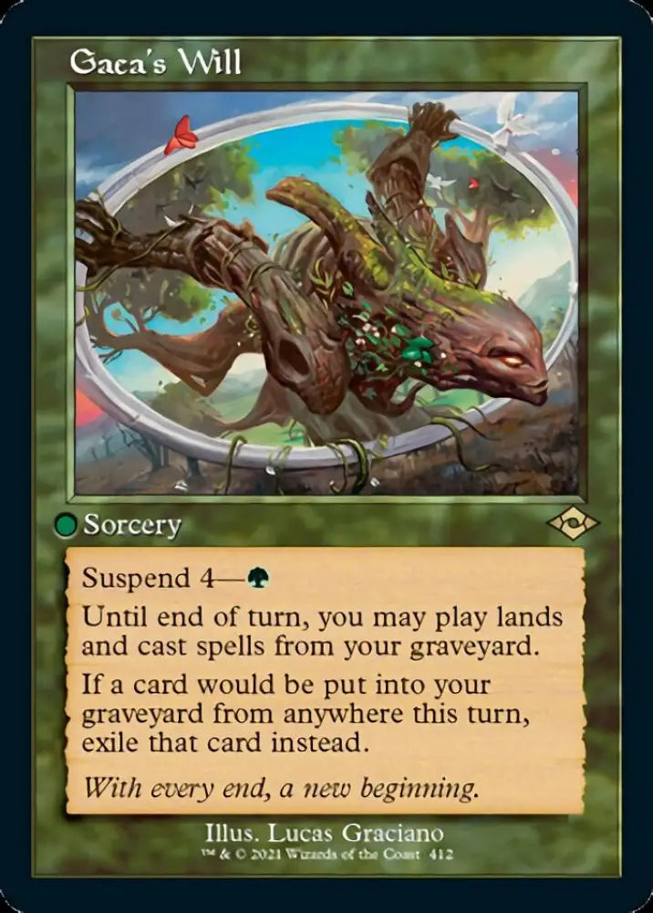 Gaea’s Will (Retro Foil Etched) [Modern Horizons 2] - MTG Single