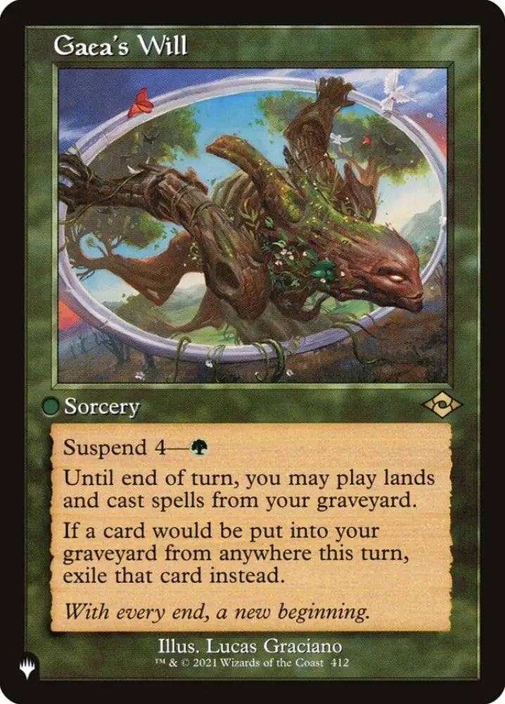 Gaea’s Will [The List] - MTG Single