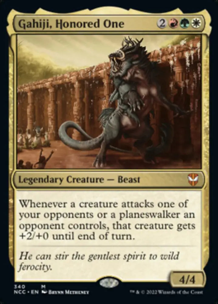 Gahiji Honored One [Streets of New Capenna Commander] - MTG Single