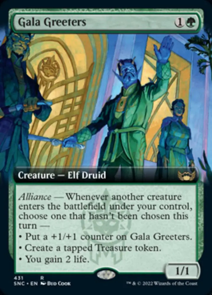 Gala Greeters (Extended Art) [Streets of New Capenna] - MTG Single