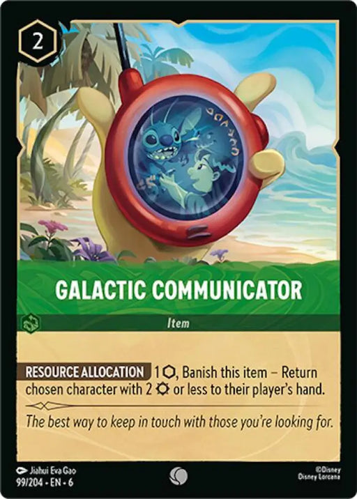 Galactic Communicator (99/204) [Azurite Sea] - Lorcana Single