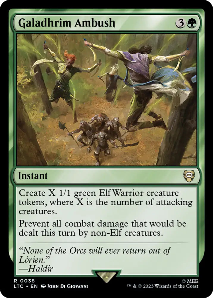 Galadhrim Ambush [The Lord of the Rings: Tales of Middle-Earth Commander] - MTG Single
