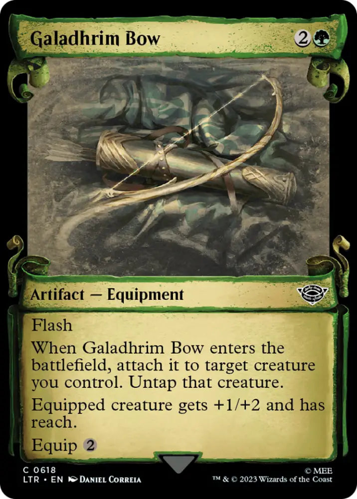 Galadhrim Bow [The Lord of the Rings: Tales of Middle-Earth Showcase Scrolls] - MTG Single