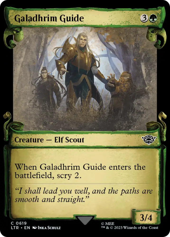Galadhrim Guide [The Lord of the Rings: Tales of Middle-Earth Showcase Scrolls] - MTG Single