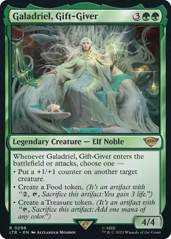 Galadriel Gift-Giver [The Lord of the Rings: Tales of Middle-Earth] - MTG Single