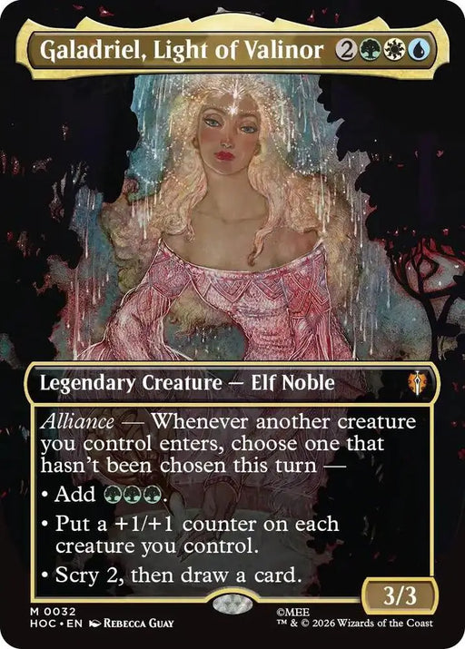 Galadriel, Light of Valinor (Borderless) (32) [The Hobbit: Eternal-Legal]