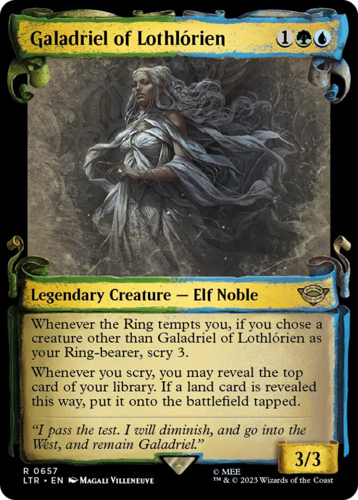 Galadriel of Lothlorien [The Lord of the Rings: Tales of Middle-Earth Showcase Scrolls] - MTG Single