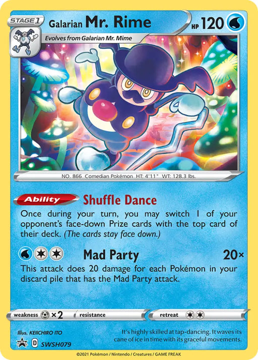 Galarian Mr. Rime (SWSH079) [Sword & Shield: Black Star Promos] - Pokemon Single