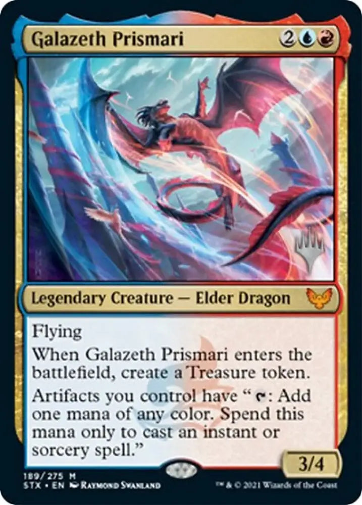 Galazeth Prismari (Promo Pack) [Strixhaven: School of Mages Promos] - MTG Single