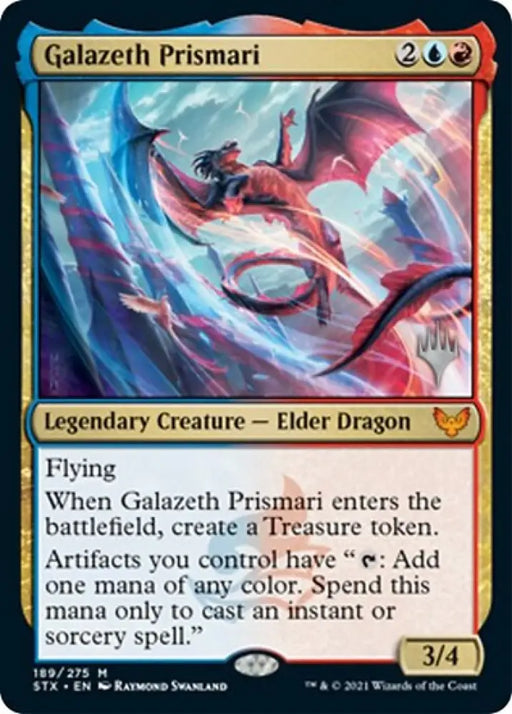 Galazeth Prismari (Promo Pack) [Strixhaven: School of Mages Promos] - MTG Single