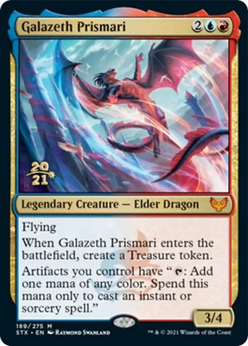 Galazeth Prismari [Strixhaven: School of Mages Prerelease Promos] - MTG Single
