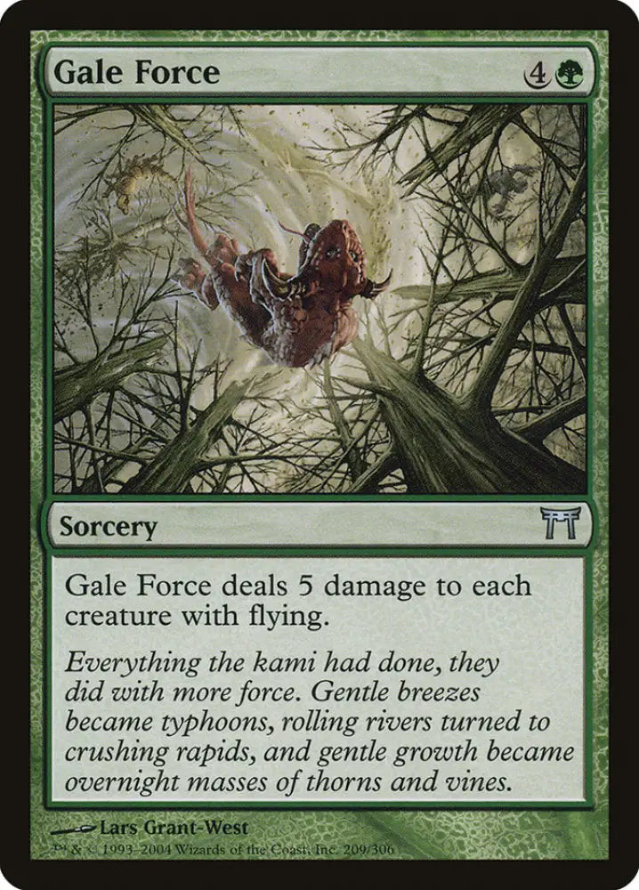 Gale Force [Champions of Kamigawa] - MTG Single