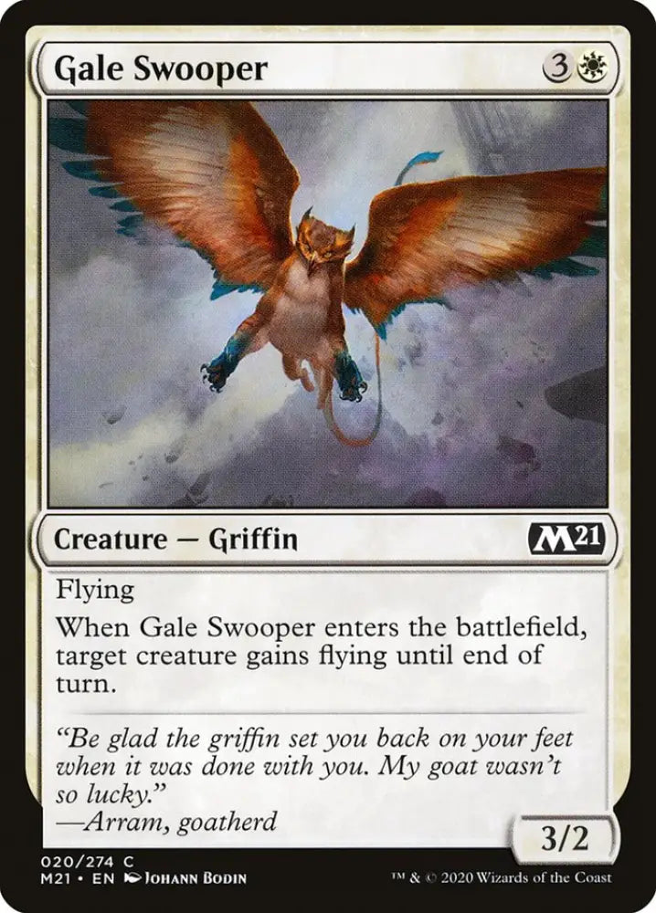 Gale Swooper [Core Set 2021] - MTG Single