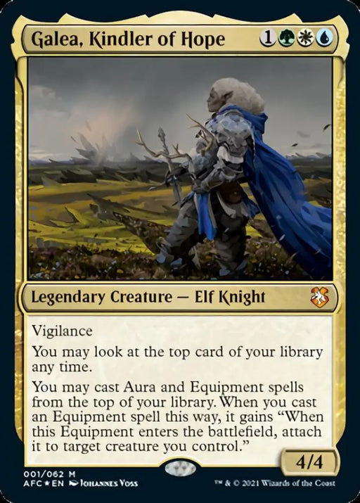 Galea Kindler of Hope [Dungeons & Dragons: Adventures in the Forgotten Realms Commander] - MTG Single