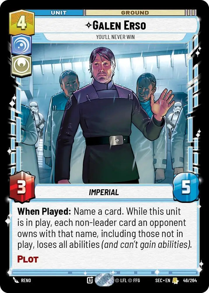 Galen Erso - You'll Never Win (46/264) [Secrets of Power]