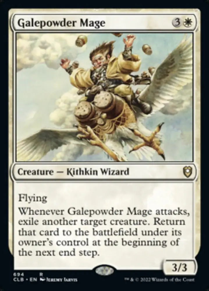 Galepowder Mage [Commander Legends: Battle for Baldur’s Gate] - MTG Single