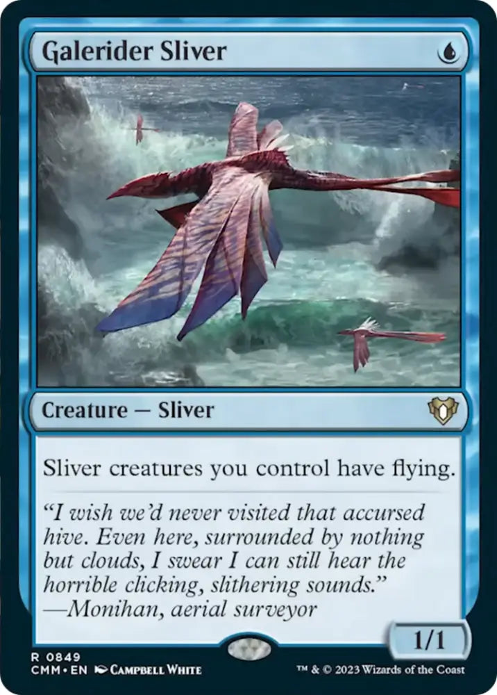 Galerider Sliver [Commander Masters] - MTG Single