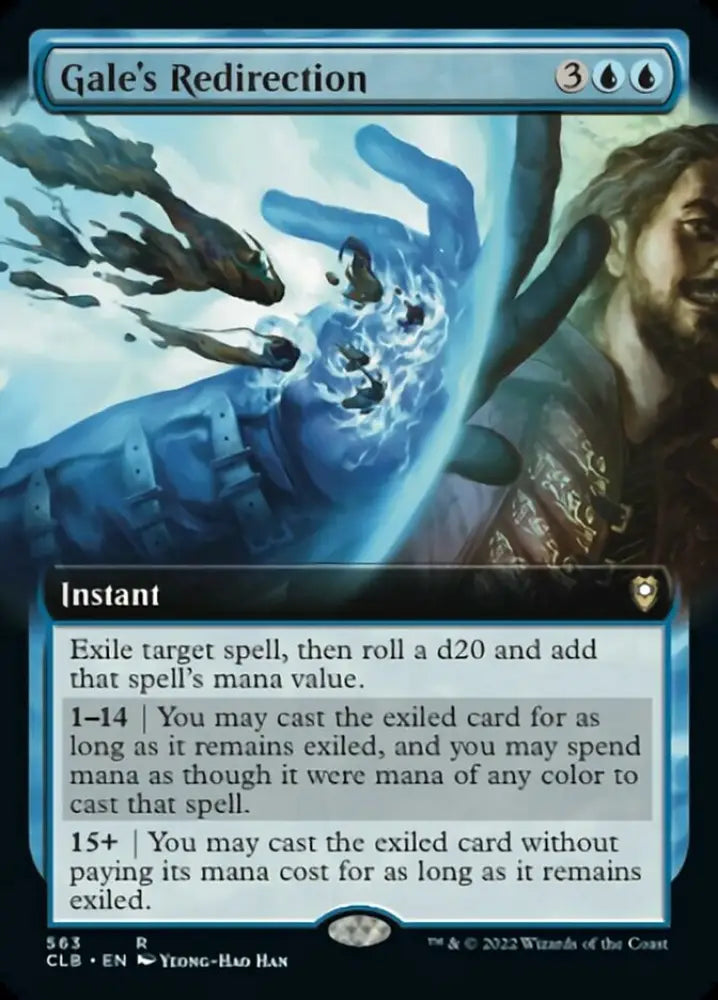 Gale’s Redirection (Extended Art) [Commander Legends: Battle for Baldur’s Gate] - MTG Single