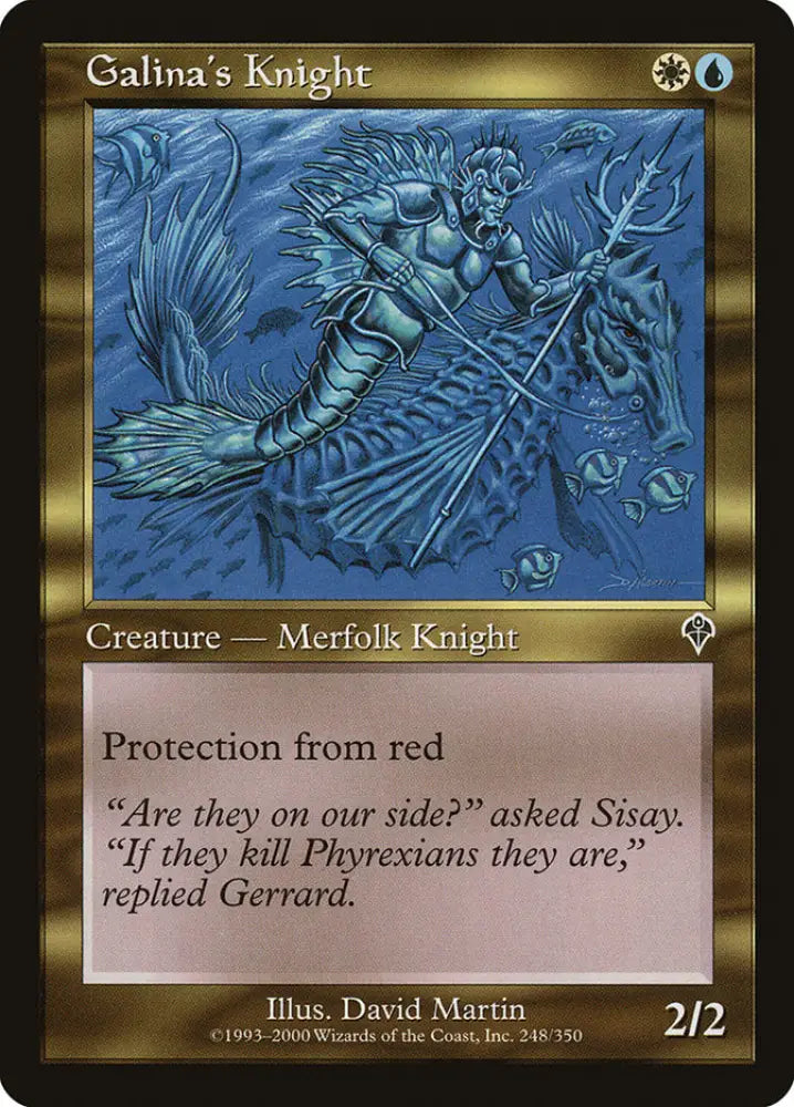 Galina’s Knight [Invasion] - MTG Single