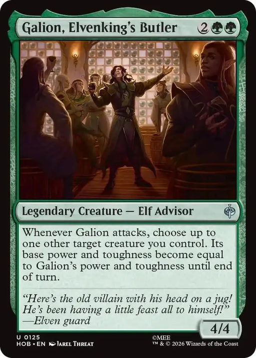 Galion, Elvenking's Butler (125) [The Hobbit]