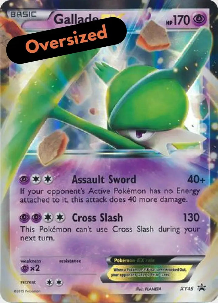 Gallade EX (XY45) (Jumbo Card) [XY: Black Star Promos] - Pokemon Single