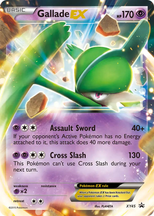 Gallade EX (XY45) [XY: Black Star Promos] - Pokemon Single