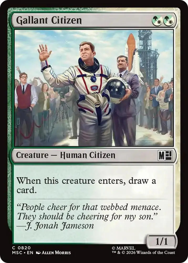 Gallant Citizen (820) [Marvel Super Heroes Commander]