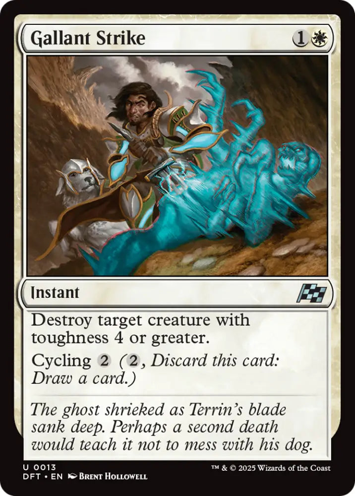 Gallant Strike [Aetherdrift] - MTG Single