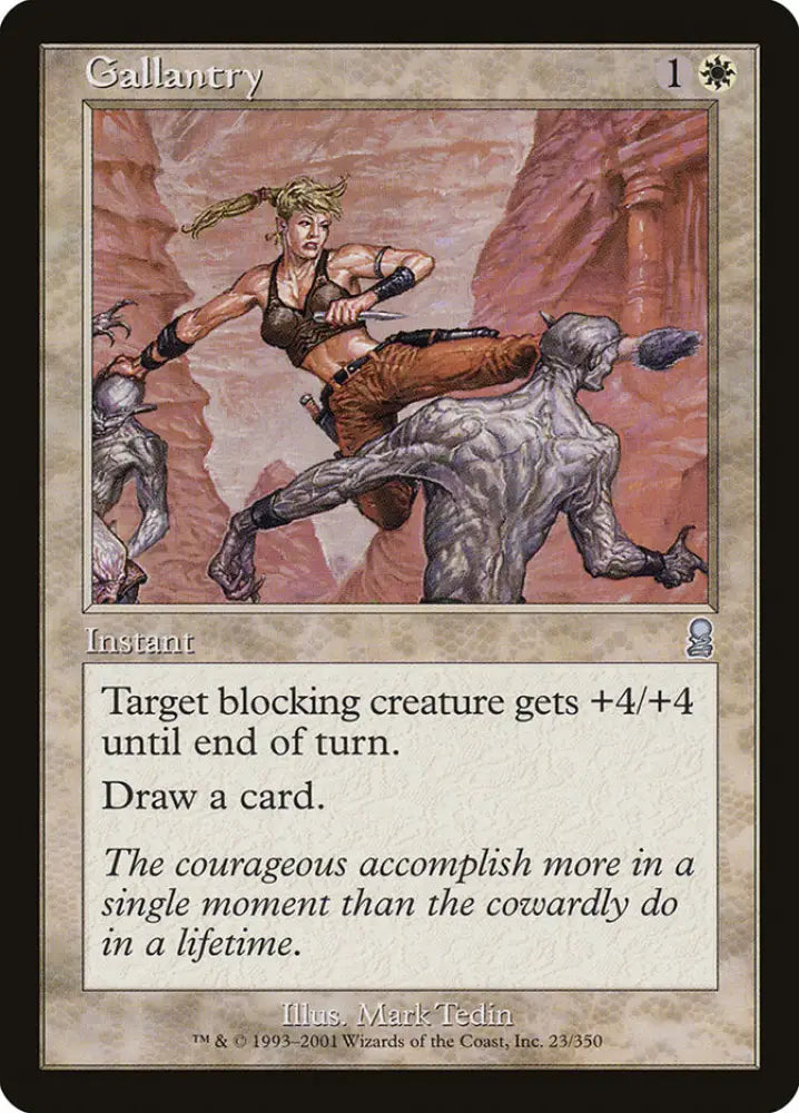 Gallantry [Odyssey] - MTG Single