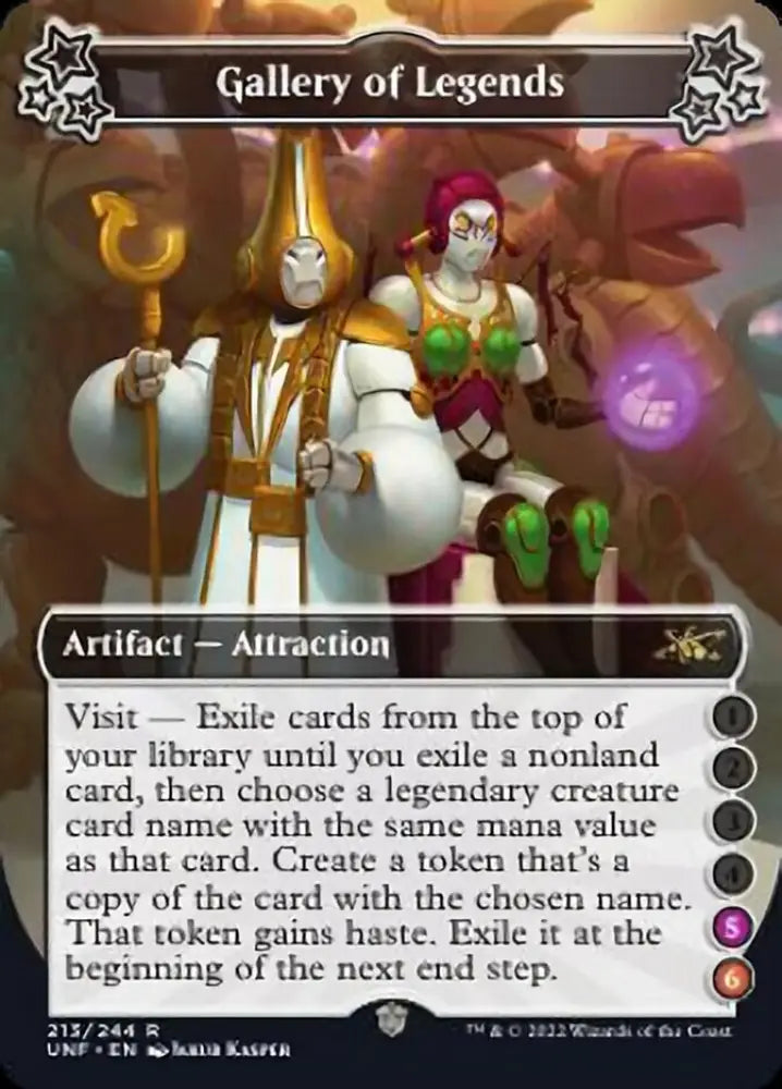 Gallery of Legends (5-6) [Unfinity] - MTG Single