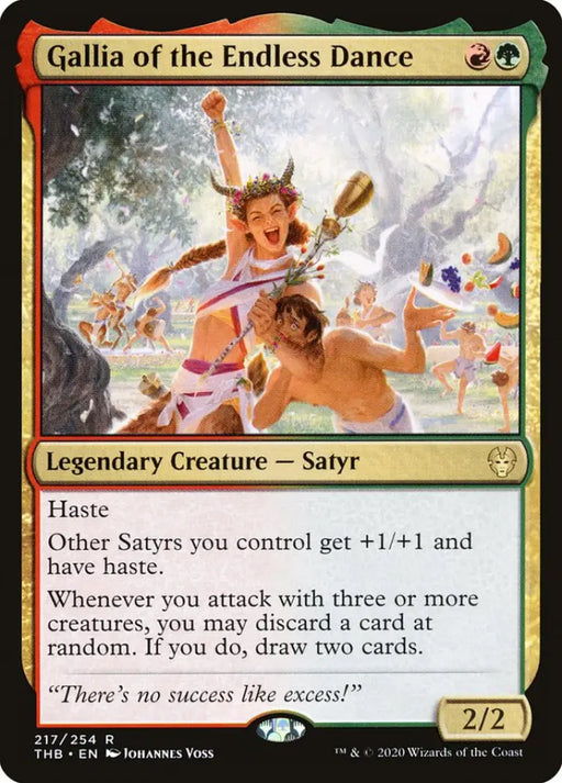 Gallia of the Endless Dance [Theros Beyond Death] - MTG Single