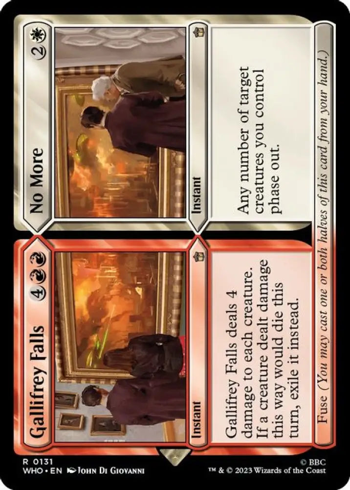 Gallifrey Falls // No More [Doctor Who] - MTG Single