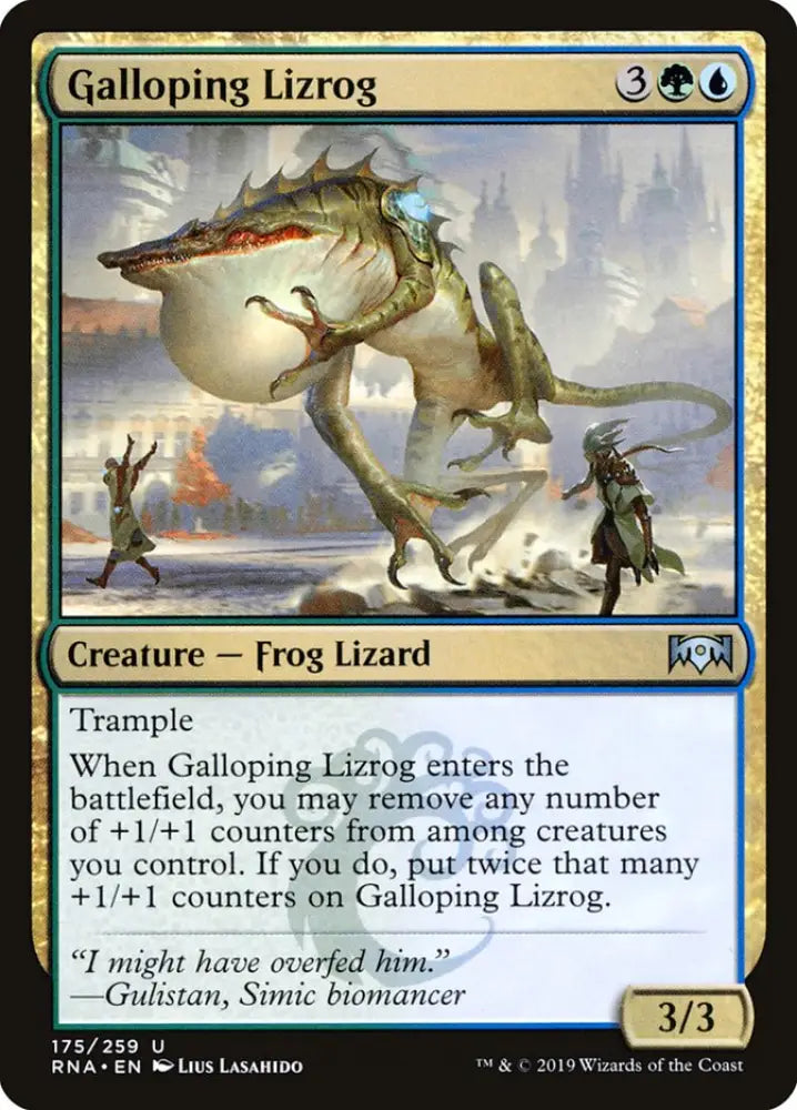 Galloping Lizrog [Ravnica Allegiance] - MTG Single