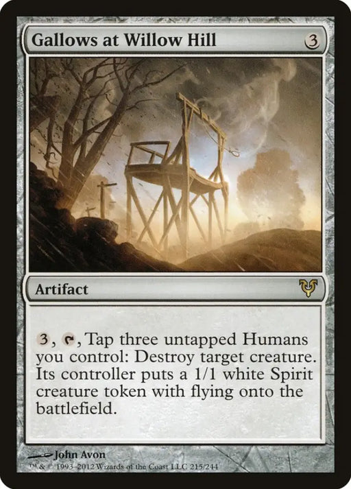 Gallows at Willow Hill [Avacyn Restored] - MTG Single