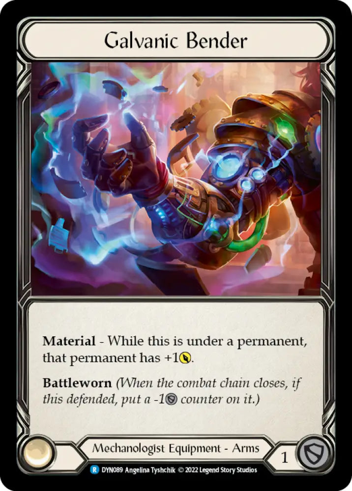 Galvanic Bender [Dynasty] Rainbow Foil - Flesh And Blood Single
