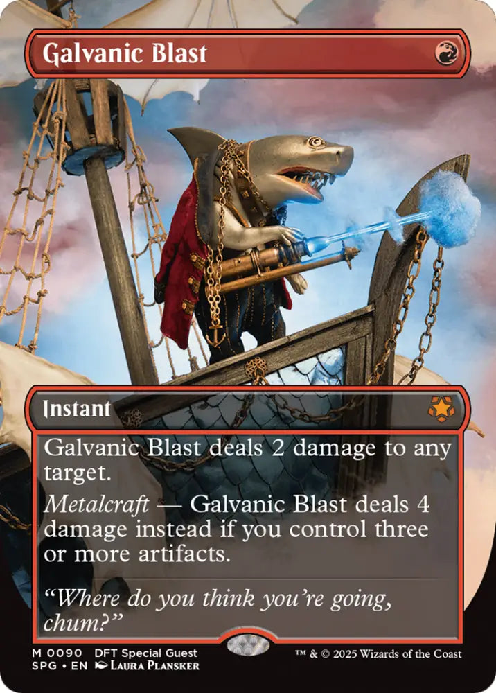 Galvanic Blast (Borderless) [Aetherdrift Special Guests] - MTG Single