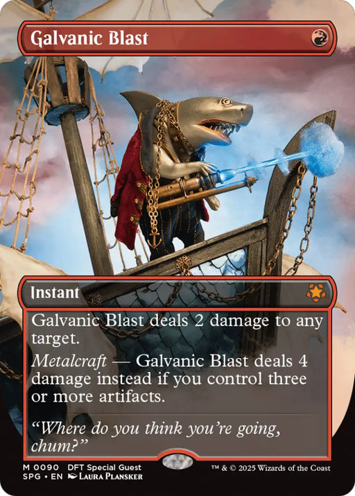 Galvanic Blast (Borderless) [Aetherdrift Special Guests] - MTG Single