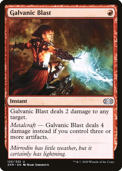 Galvanic Blast [Double Masters] - MTG Single