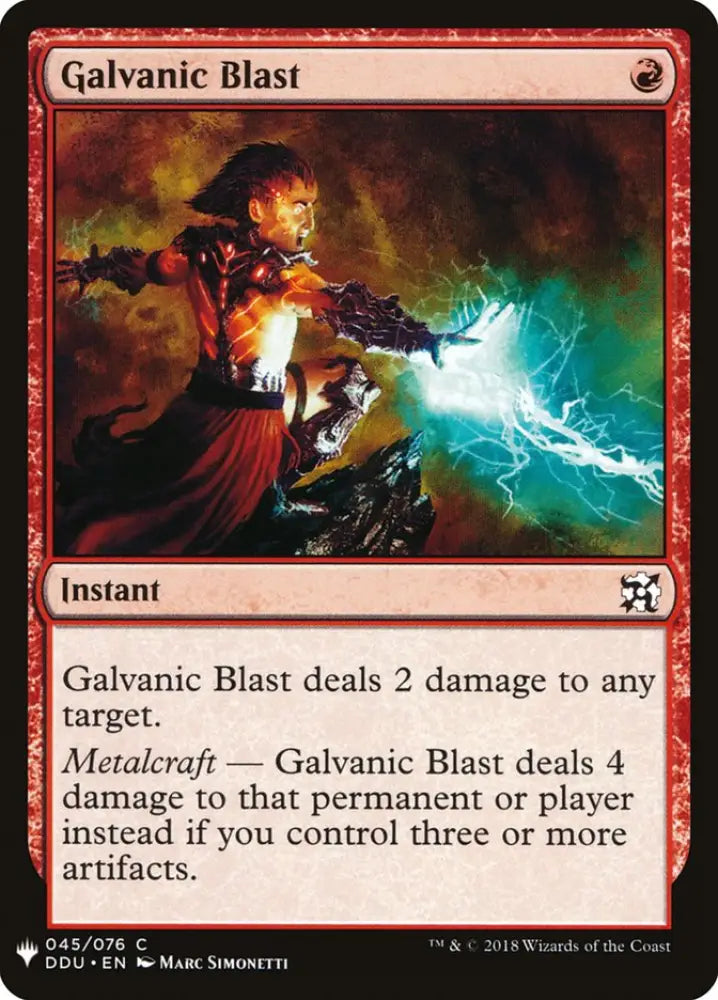 Galvanic Blast [Mystery Booster] - MTG Single