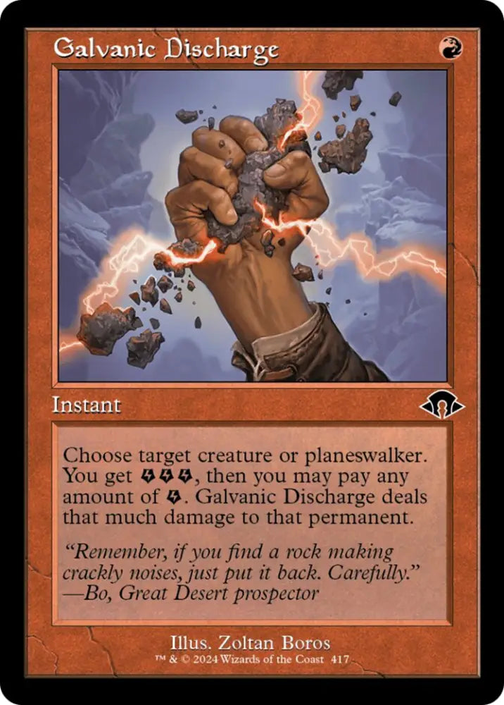 Galvanic Discharge (Retro) [Modern Horizons 3] - MTG Single