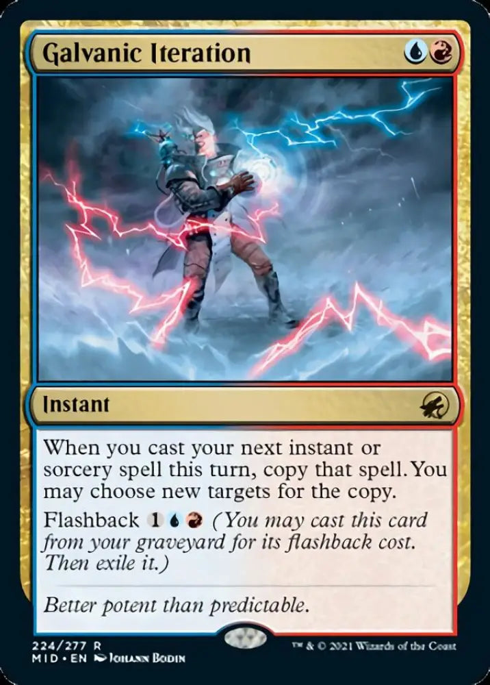 Galvanic Iteration [Innistrad: Midnight Hunt] - MTG Single