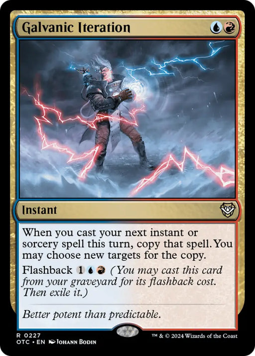 Galvanic Iteration [Outlaws of Thunder Junction Commander] - MTG Single